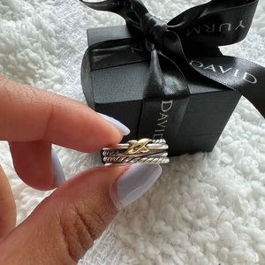 David Yurman X Crossover Band Ring